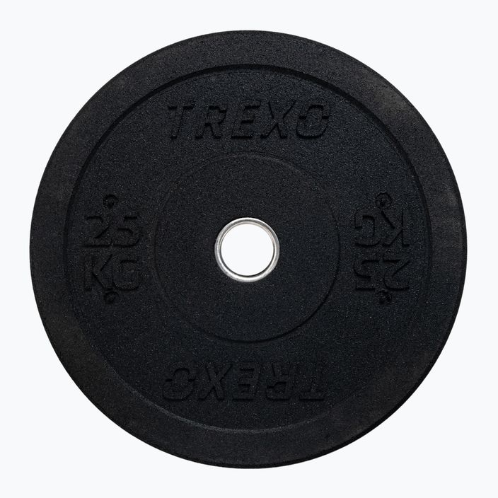 Олимпийска тежест Bumper TREXO черен TRX-BMP025 25 kg 2