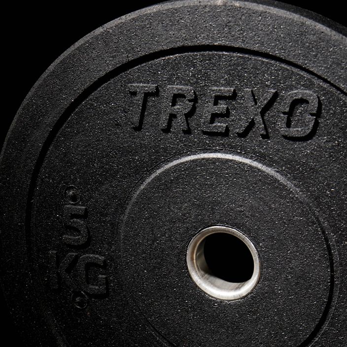Олимпийска тежест Bumper TREXO черен TRX-BMP005 5 kg 5