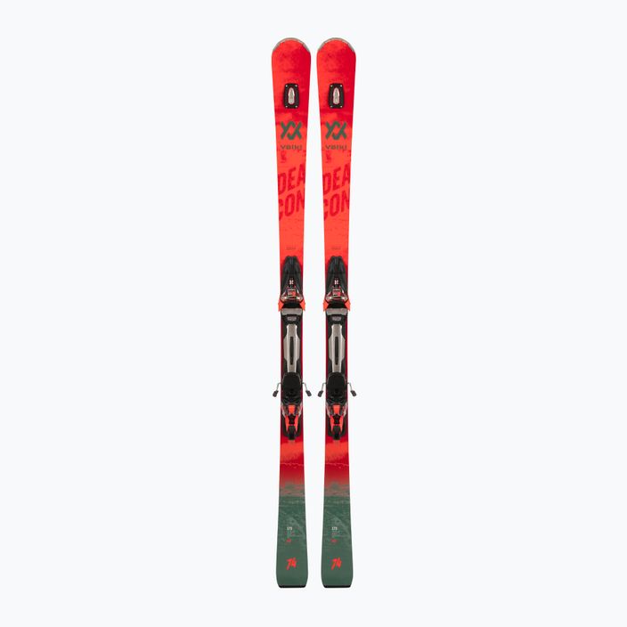 Völkl Deacon 74+RMotion2 16 GW ски за спускане червено/сиво 121151/6977R1.VR 10