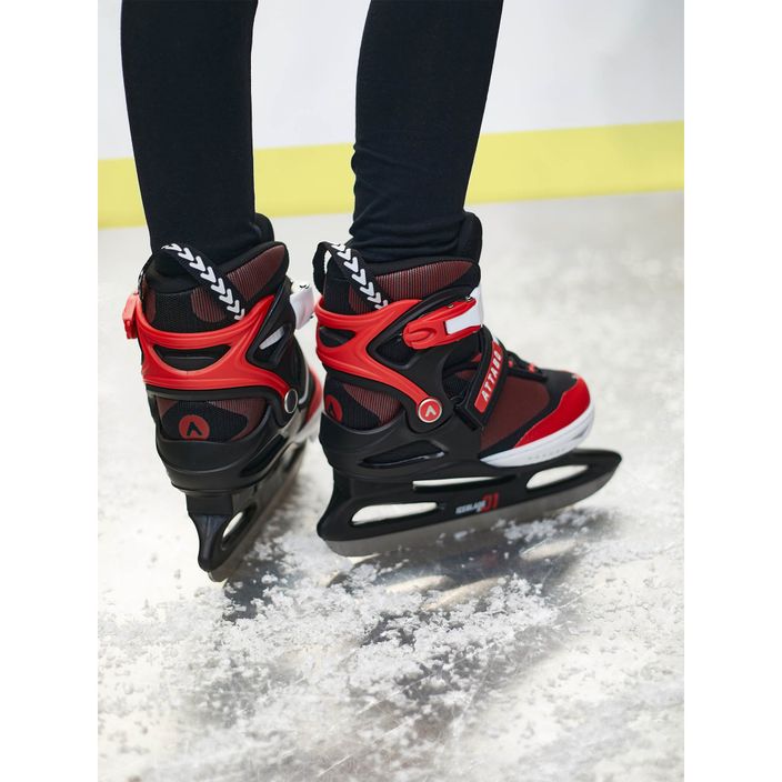 Детски кънки ATTABO ICEBLADE 01 black/red 5