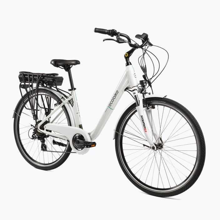 EcoBike Traffic/14.5 Ah Smart BMS електрически велосипед бял 1010105(2023) 2