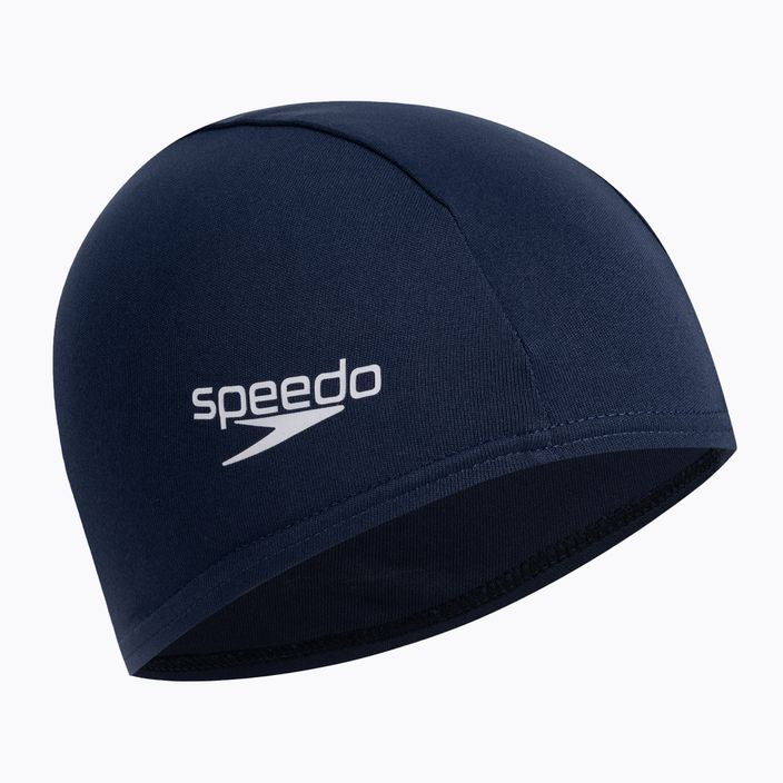 Speedo Polyster тъмносиня шапка за плуване 8-710080000