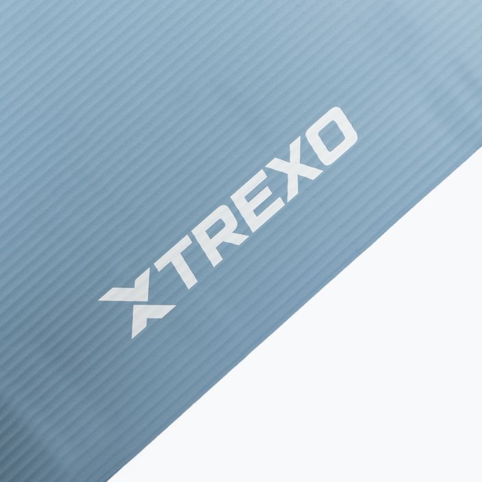 Подложка за упражнения TREXO NBR 15 мм с каишка синя 4