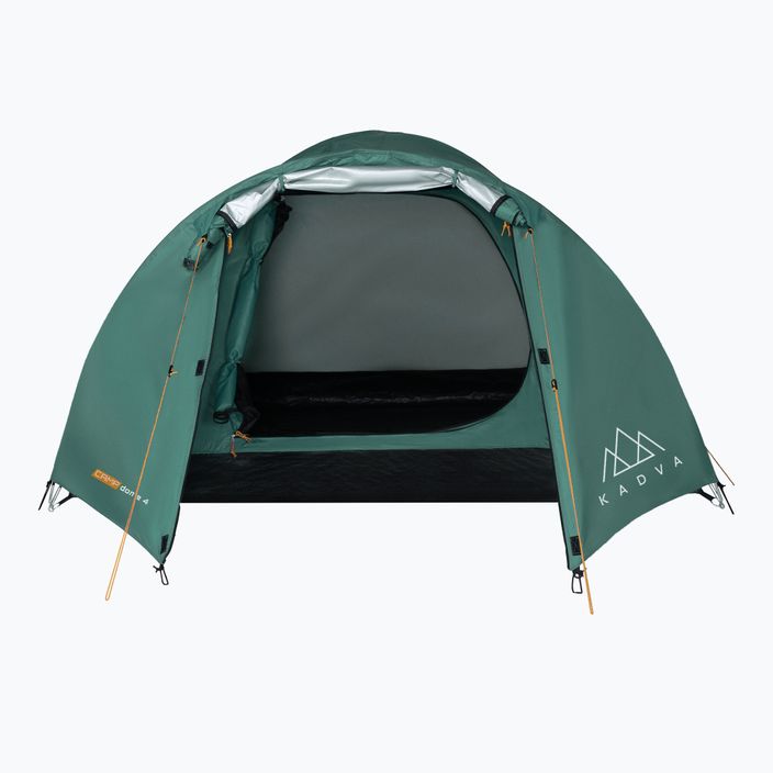 KADVA CAMPdome палатка за къмпинг за 4 човека зелена 8