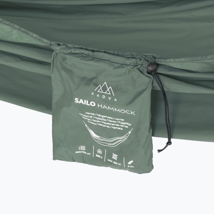 KADVA Sailo Hammock хамак за туризъм зелен 4