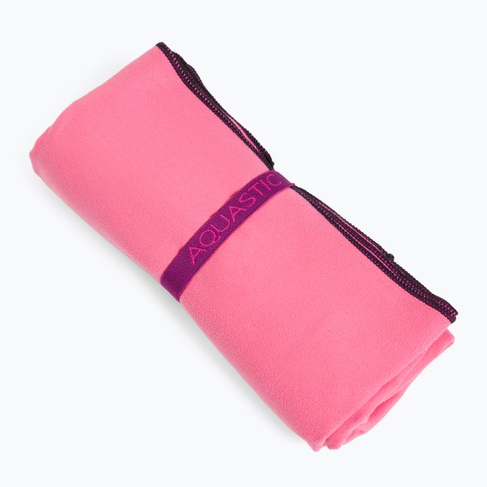 Розова бързосъхнеща кърпа AQUASTIC Havlu L 5