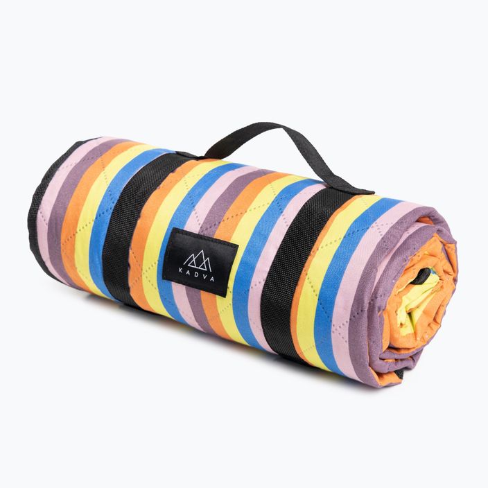 Одеяло за пикник KADVA Rulo 170x140 cm розово 4