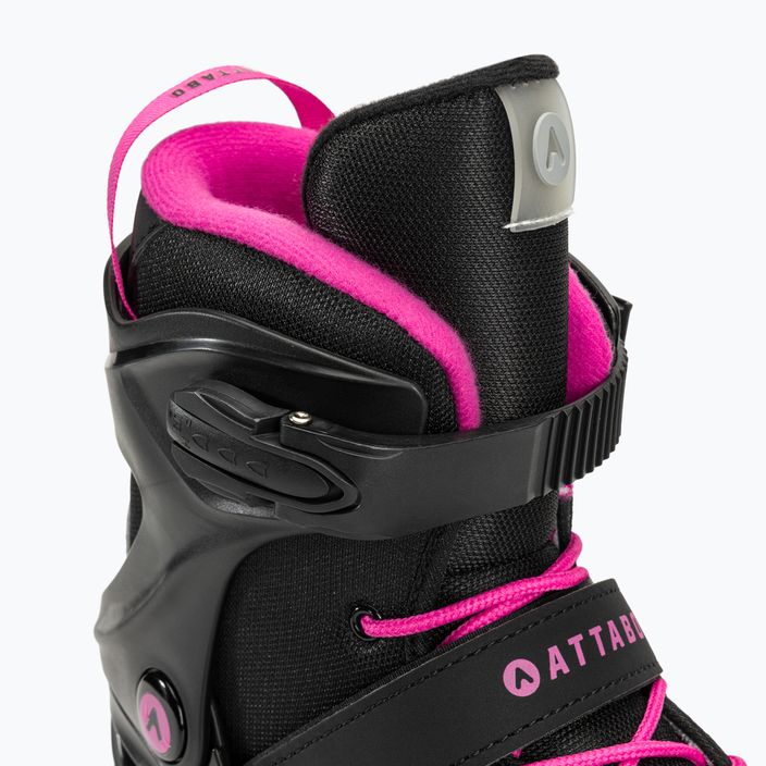 Дамски ролкови кънки ATTABO Cyclone black/pink 10