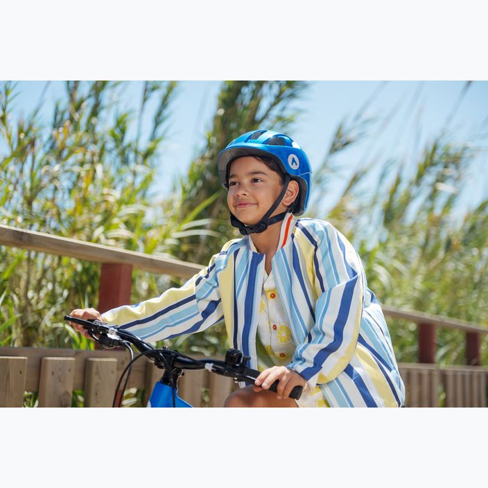 Детска велосипедна каска ATTABO K200 синя 9