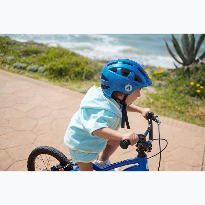 Детска велосипедна каска ATTABO K200 синя 10