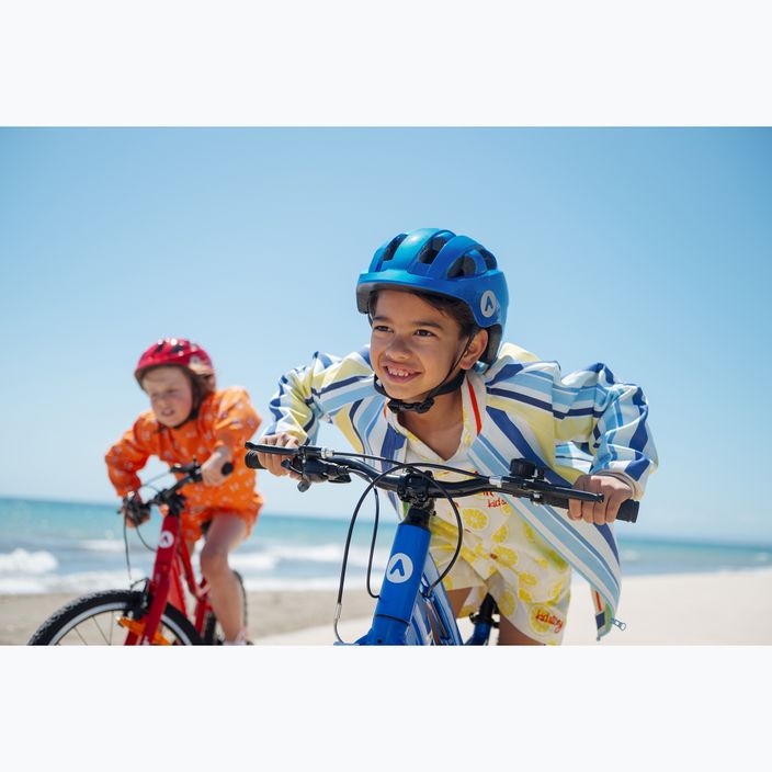 Детска велосипедна каска ATTABO K200 синя 11