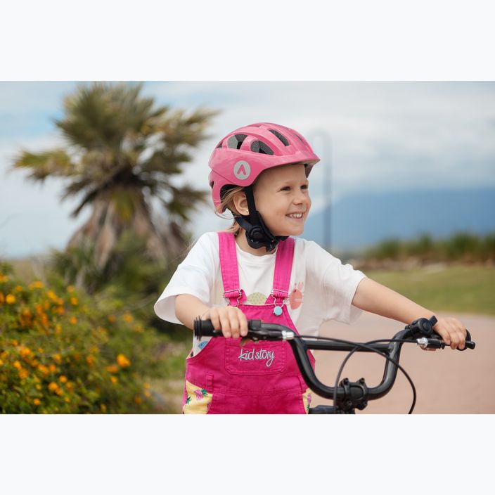 Детска велосипедна каска ATTABO K200 розова 10