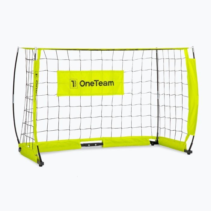 Футболна врата OneTeam Flex Square 120 x 80 cm зелена