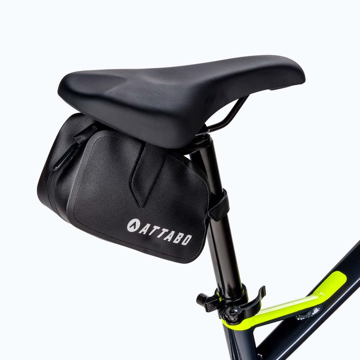Чанта за велосипедна седалка ATTABO 1.2L черна ASB-210 7