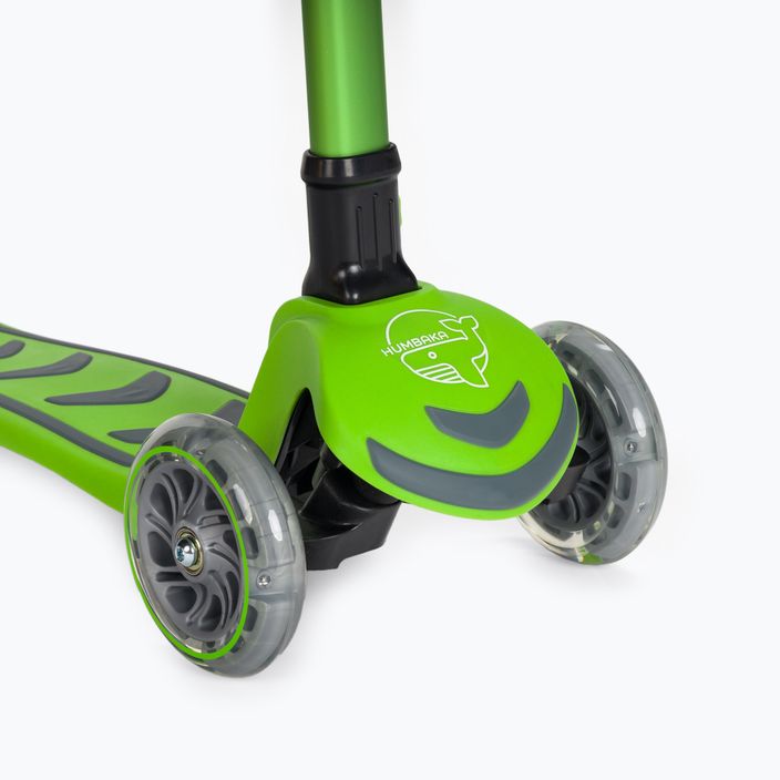 Детски триколесен скутер HUMBAKA Mini T зелен HBK-S6T 10