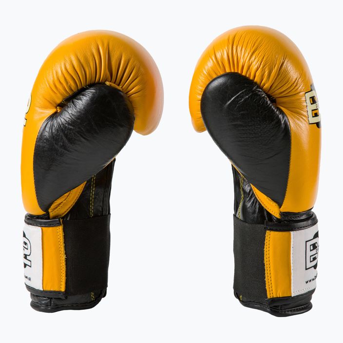 Боксови ръкавици Division B-2 жълто-черни DIV-SG01 3