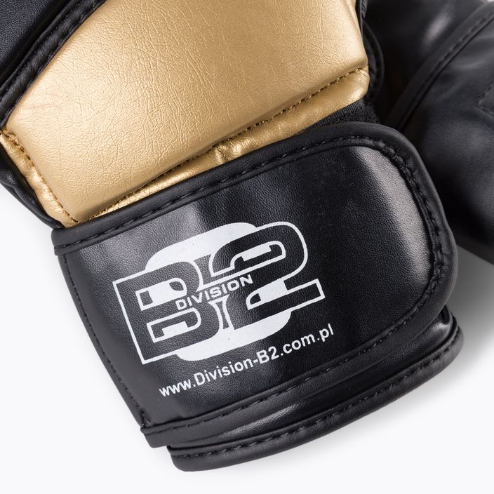 Граплинг ръкавици за MMA Division B-2 черни DIV-MMA04 4