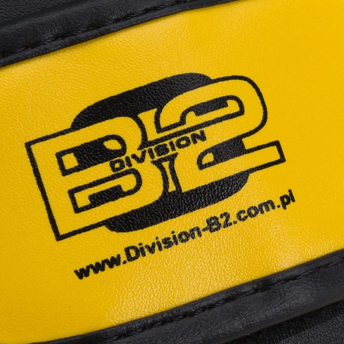 Боксови ръкавици Division B-2 черни/жълти DIV-BG03 6