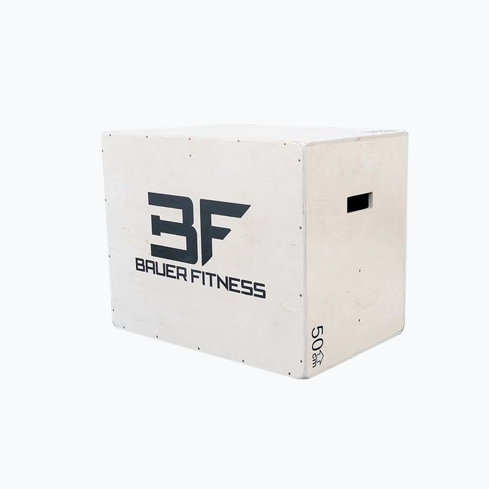 Кафява полиометрична дървена кутия Bauer Fitness CFA-160 2