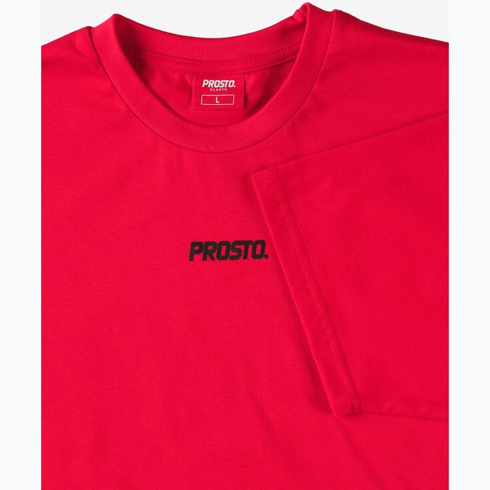 PROSTO Braver червена мъжка тениска 3