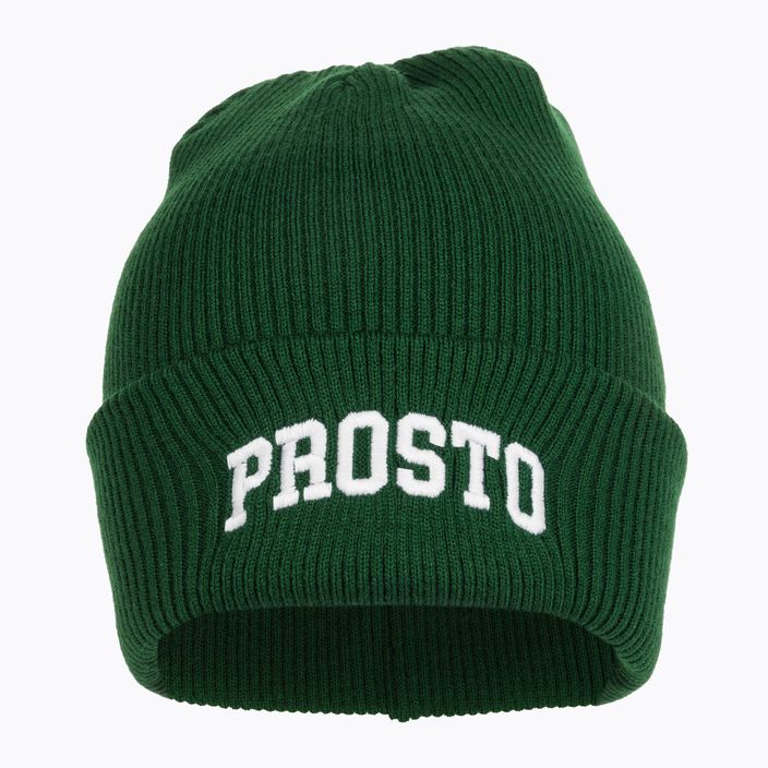 PROSTO Зимна зелена шапка Unico 2