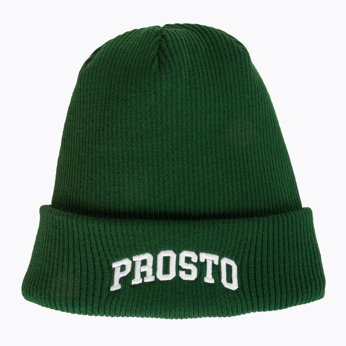 PROSTO Зимна зелена шапка Unico 5