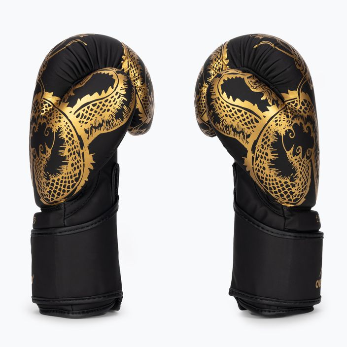 Боксови ръкавици Overlord Legend черно-златни 100001-BK_GO 4