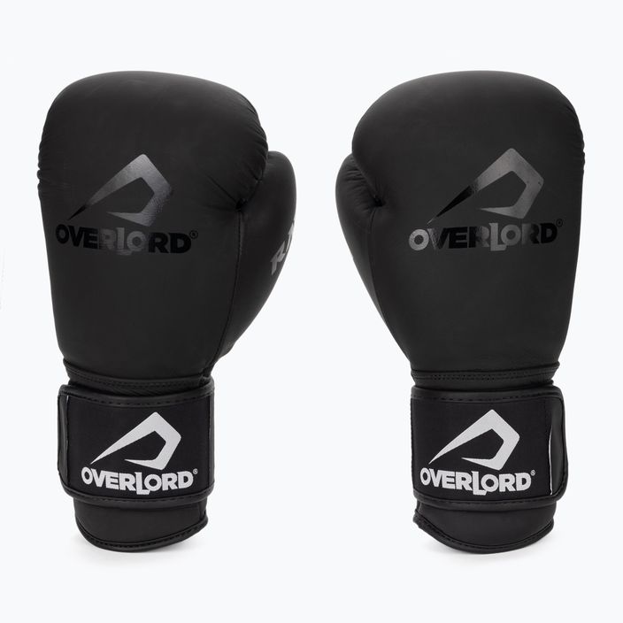 Черни боксови ръкавици Overlord Rage 100004-BK/10OZ
