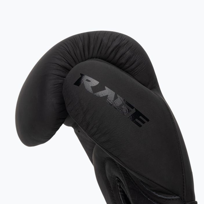 Черни боксови ръкавици Overlord Rage 100004-BK/10OZ 4