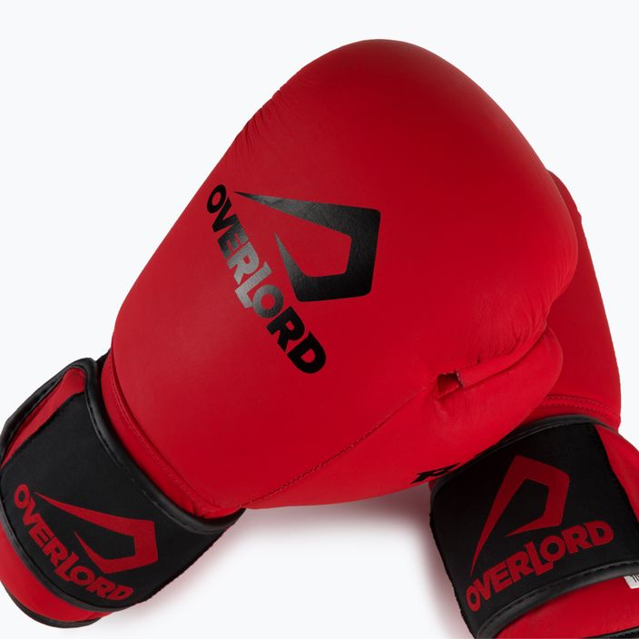 Overlord Rage червени боксови ръкавици 100004-R/10OZ 9