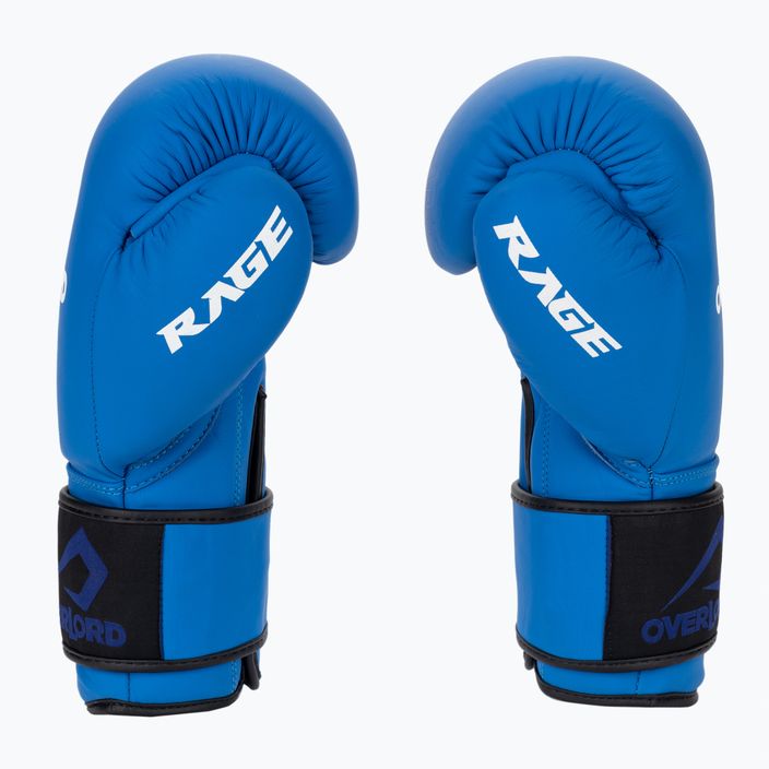 Сини боксови ръкавици Overlord Rage 100004-BL/10OZ 3