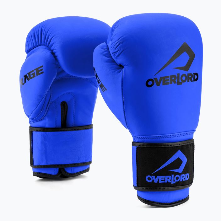 Сини боксови ръкавици Overlord Rage 100004-BL/10OZ 5
