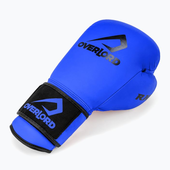 Сини боксови ръкавици Overlord Rage 100004-BL/10OZ 7