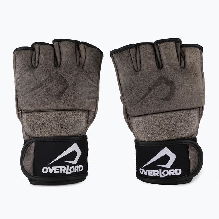 Overlord Old School MMA кафяви граплинг ръкавици 101002-BR/S