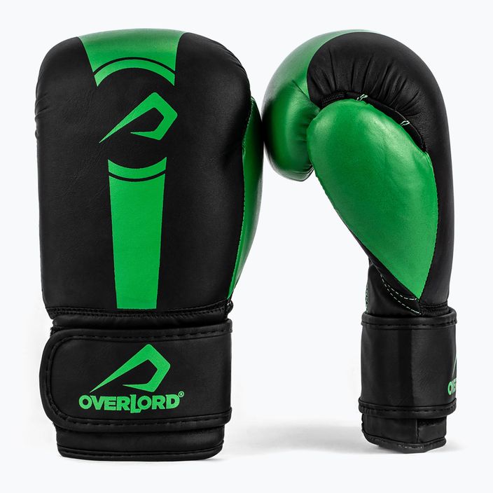 Overlord Ръкавици Boxer black-green 100003-GR 7