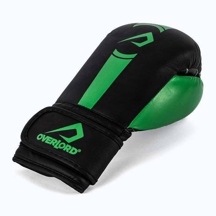 Overlord Ръкавици Boxer black-green 100003-GR 9