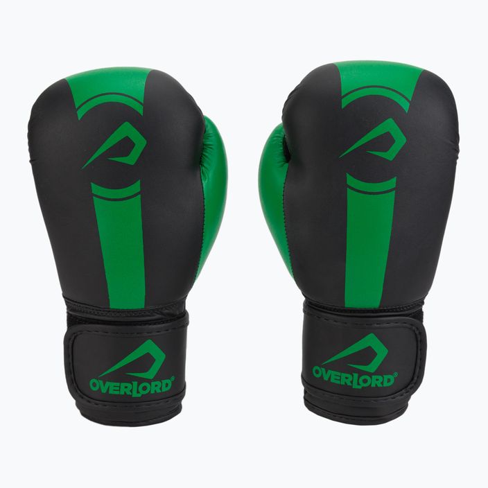 Overlord Ръкавици Boxer black-green 100003-GR