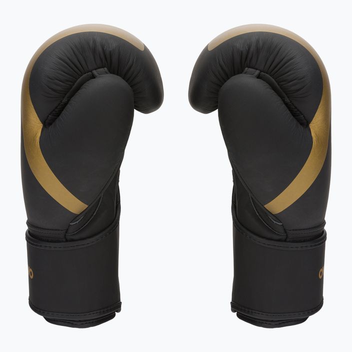 Боксови ръкавици Overlord Riven в черно и златно 100007 4
