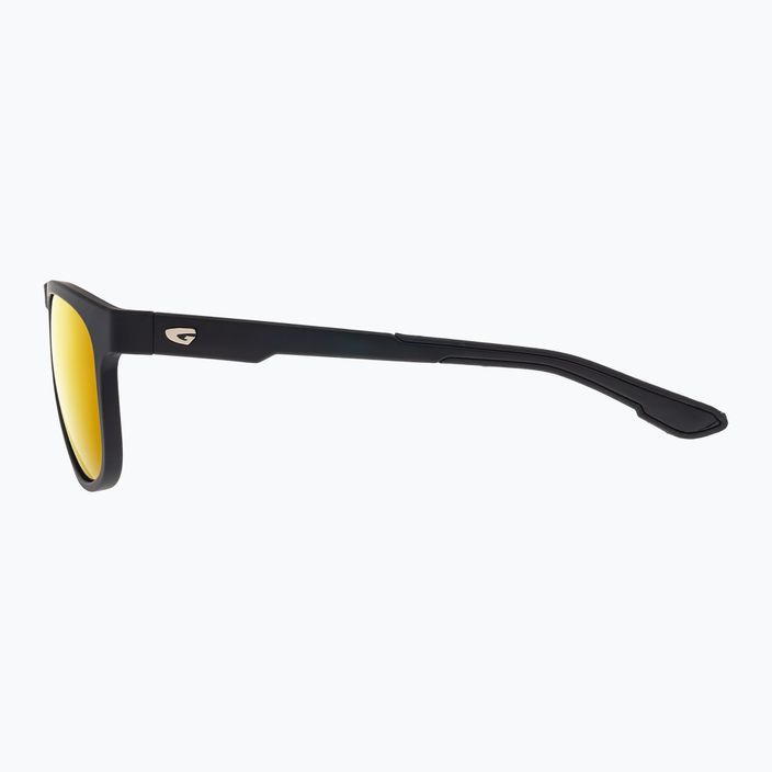 Слънчеви очила GOG Dex матово черно/полихроматично злато 4