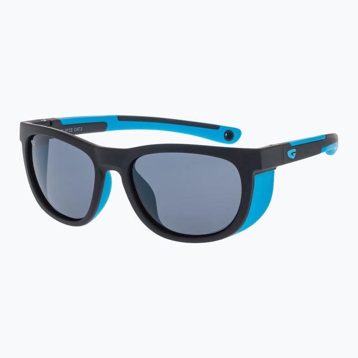 Детски слънчеви очила GOG Eden matt black/blue/smoke 2
