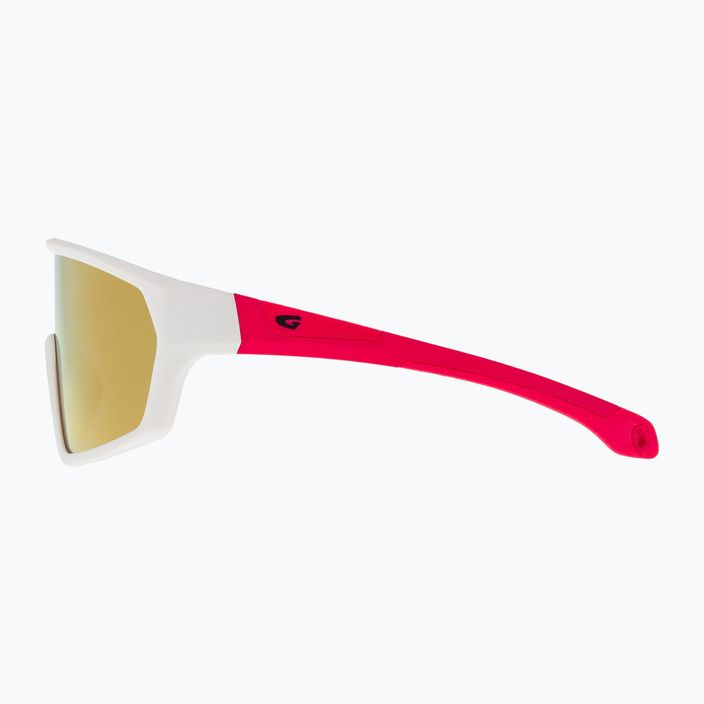 Детски слънчеви очила GOG Flint matt white/neon pink/polychromatic pink 3