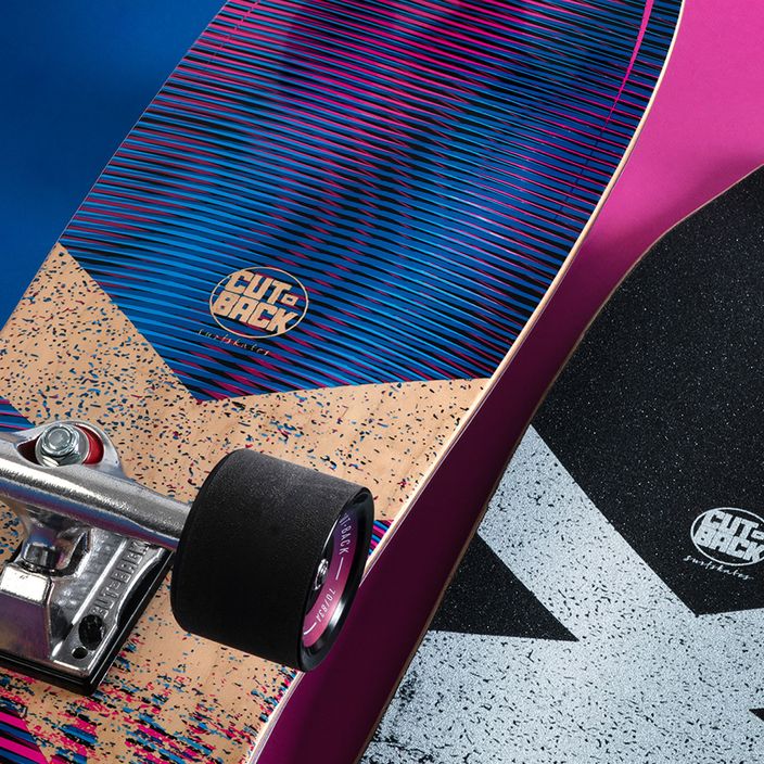 Surfskate скейтборд Cutback Purple Haze 29" лилаво-син CUT-SUR-PHA 9