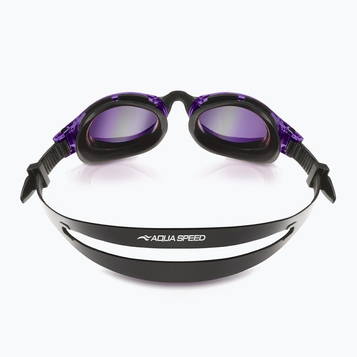 AQUA-SPEED Triton 2.0 Mirror лилави очила за плуване 2