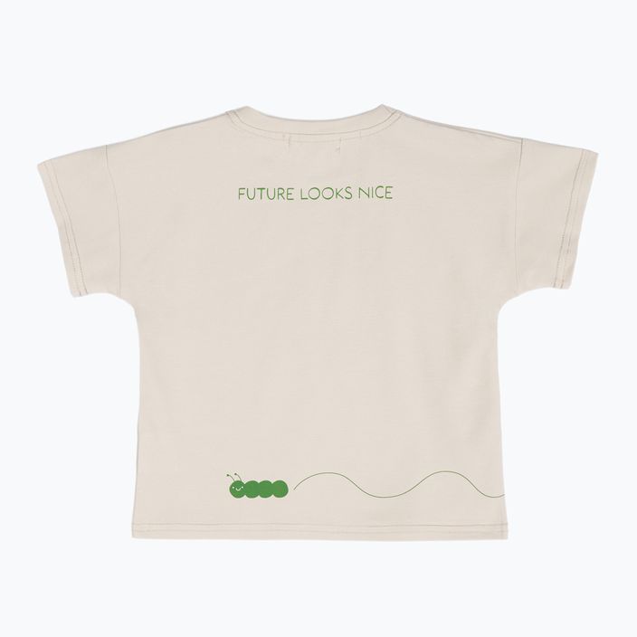 Детска тениска KID STORY светло пясъчна 2