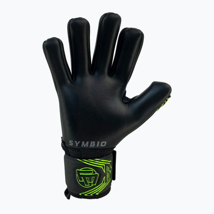 Детски вратарски ръкавици Football Masters Symbio NC fluo 2