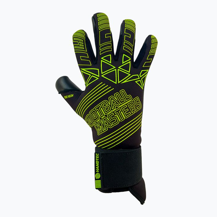 Football Masters детски вратарски ръкавици Fenix green fluo