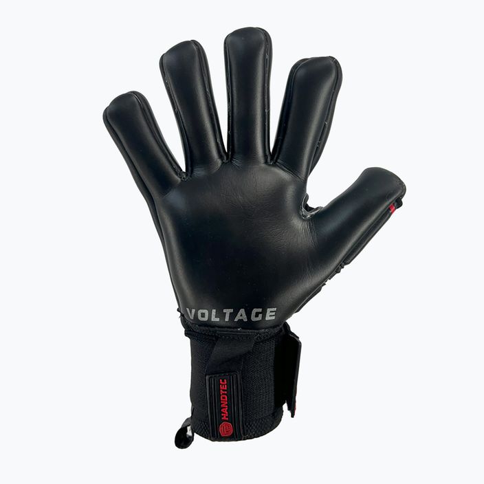 Football Masters Voltage Plus NC вратарски ръкавици черни/червени 2