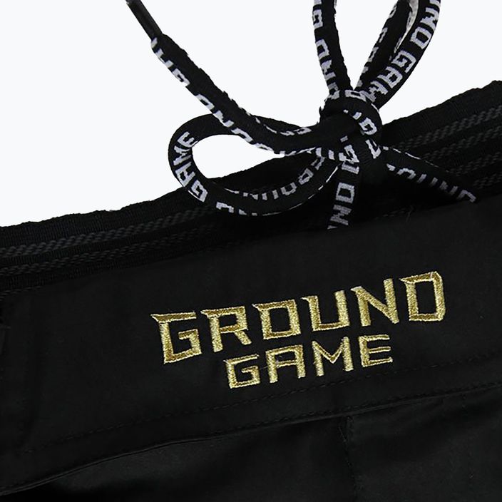 Мъжки шорти Ground Game MMA Athletic Gold black MMASHOATHGOLD 4