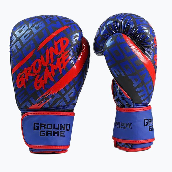 Лилави боксови ръкавици GroundGame Impact BOXGLOIMPAC10 3