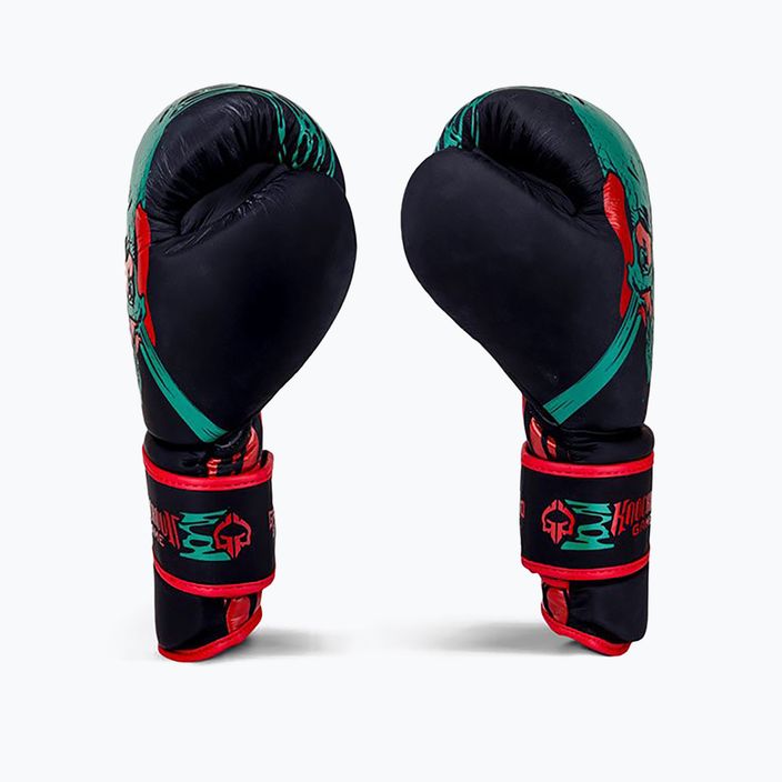 GroundGame Токсични боксови ръкавици черни 21BOXGLOTOX10 4